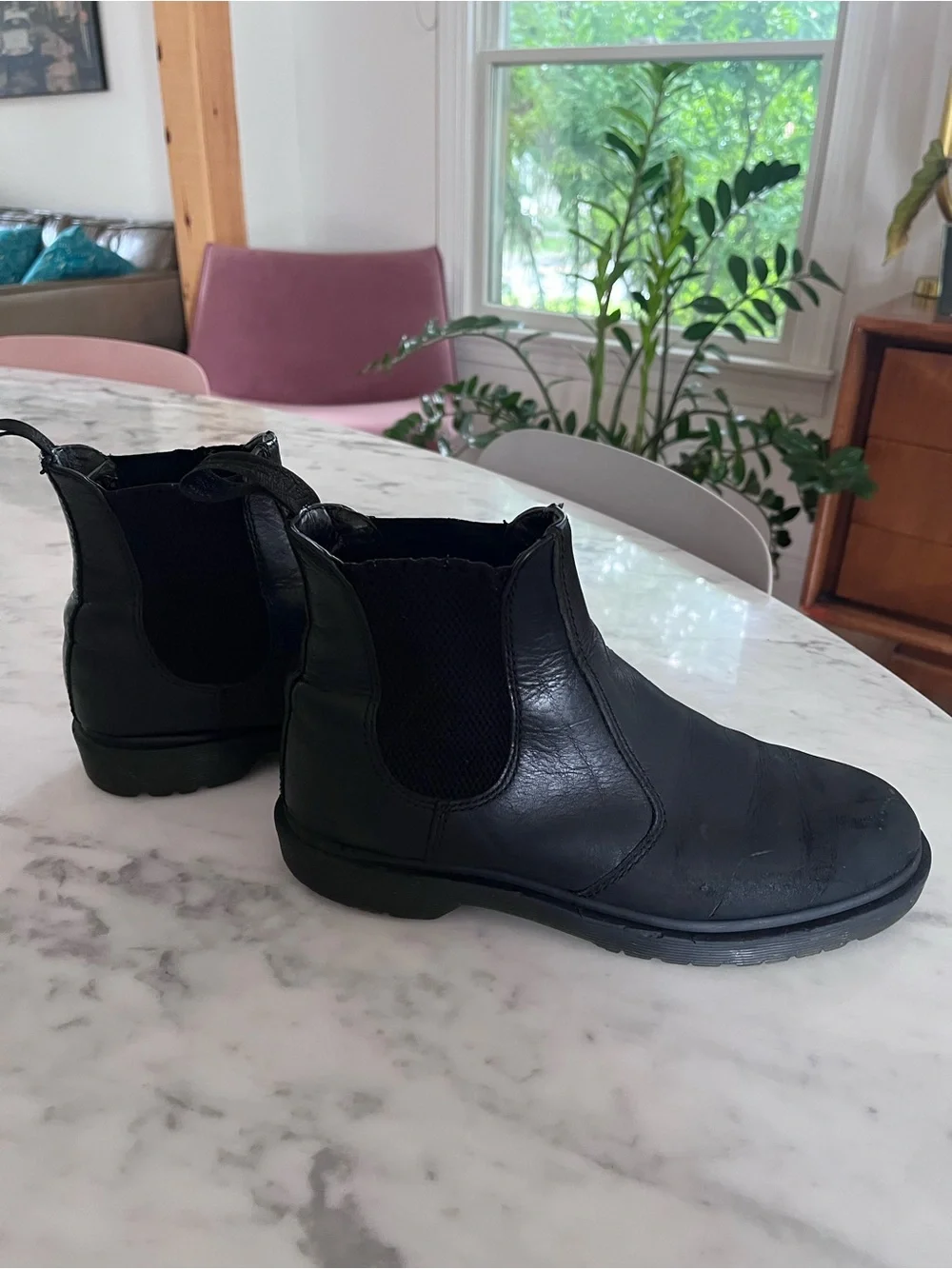 Dr. Martens Black Leather Chelsea Boots | Men’s US 7 /